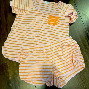 LAKE x Atlantic Pacific Pima Cotton Pomelo Stripe size L